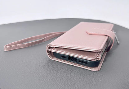 S23 Maxguard Detachable Magnetic Zipper Wallet Case