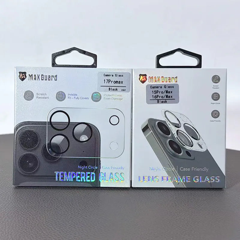 Diamond Camera Ring glass screen protector for iPhone