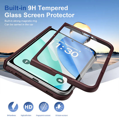 Case for iPhone Duo Mag Snap Pro Fold MagFit (Built-in Tempered Glass)
