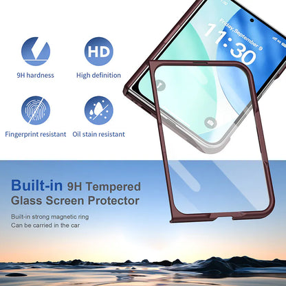 Case for iPhone Duo Mag Snap Pro Fold MagFit (Built-in Tempered Glass)