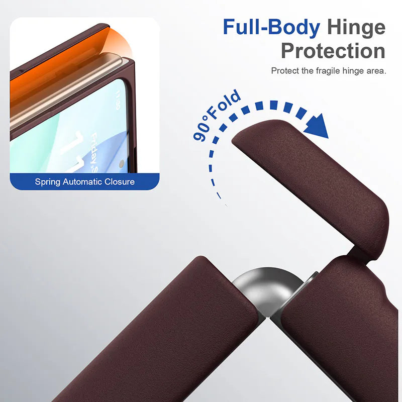 Case for iPhone Duo Mag Snap Pro Fold MagFit (Built-in Tempered Glass)