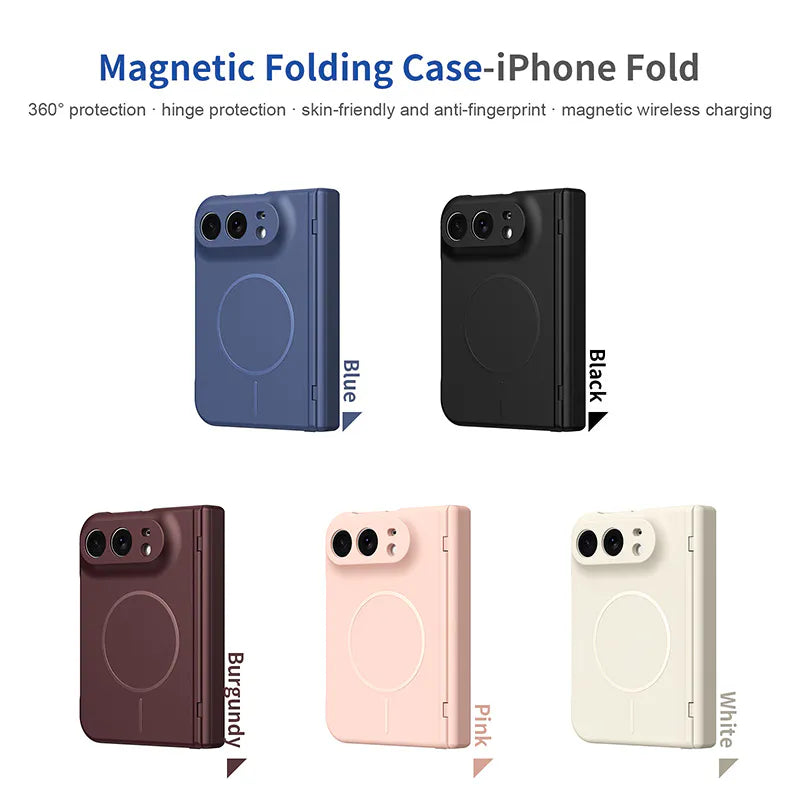 Case for iPhone Duo Mag Snap Pro Fold MagFit (Built-in Tempered Glass)