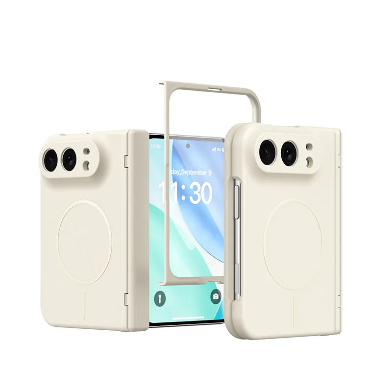 Case for iPhone Duo Mag Snap Pro Fold MagFit (Built-in Tempered Glass)