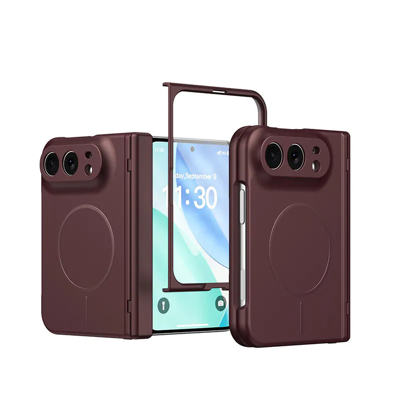 Case for iPhone Duo Mag Snap Pro Fold MagFit (Built-in Tempered Glass)