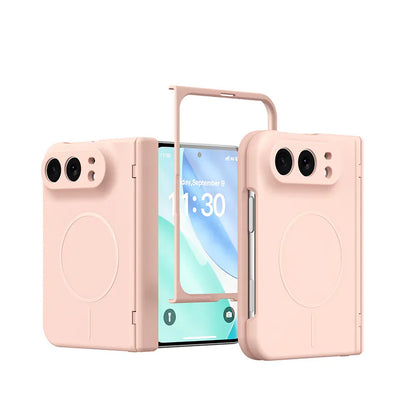Case for iPhone Duo Mag Snap Pro Fold MagFit (Built-in Tempered Glass)