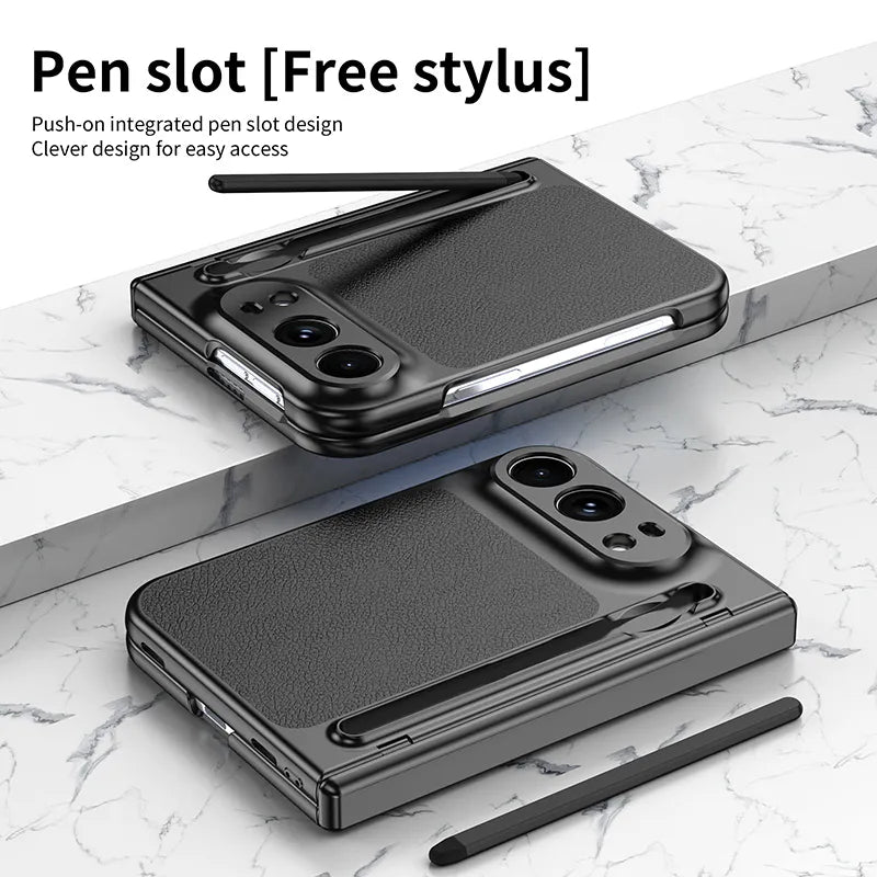 Case for iPhone Duo ShockProof with penslot (Built-in Tempered Glass)