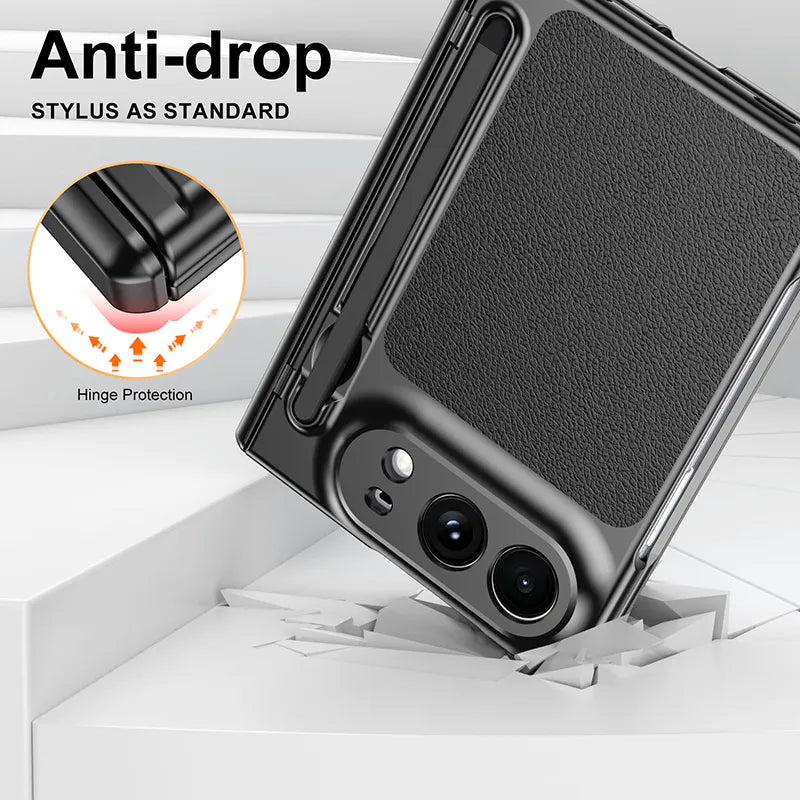 Case for iPhone Duo ShockProof with penslot (Built-in Tempered Glass)
