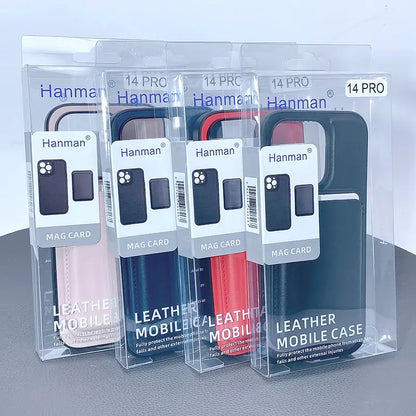 Case for iPhone 15 Pro max 6.7 Hanman Mag Card Detachable Magnetic