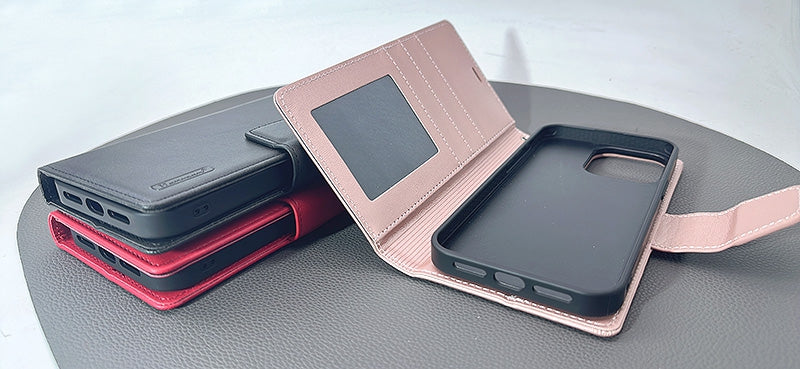Case for Iphone 14 6.1 Hanman 2 in 1 Detachable Magnetic Wallet (16e/13 6.1 fit)