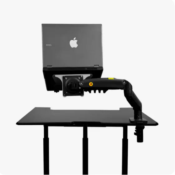 ONLINE Mobile WHEELY Sit Stand Desk Work Station 899X564MM FDS301