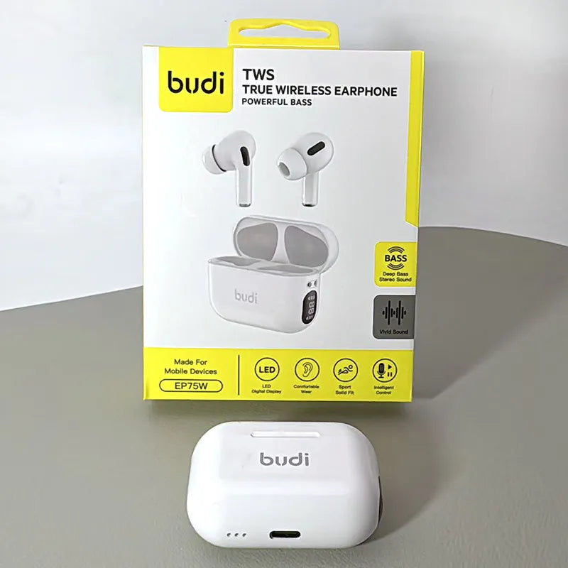 Budi EP75W TWS BASS Earphones