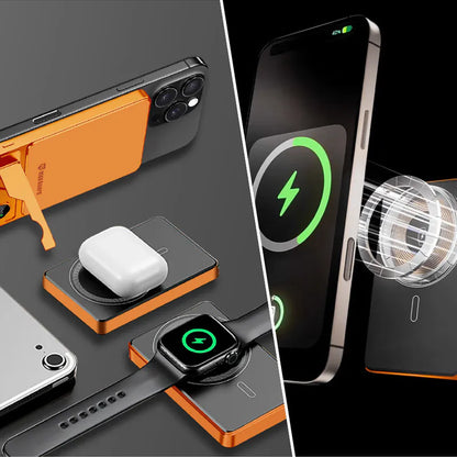 Maxguard F15E 10000 mah 3-in-1 Wireless Charging Power Bank
