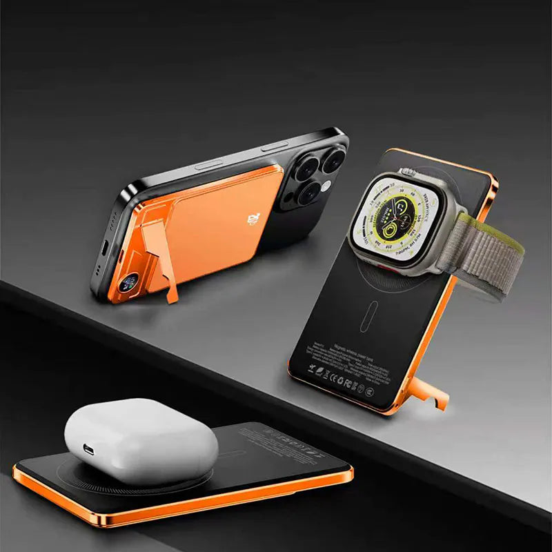 Maxguard F15E 10000 mah 3-in-1 Wireless Charging Power Bank