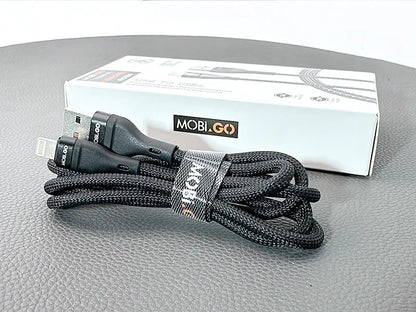 Mobigo GO101 1m USB-A to Lightning cable