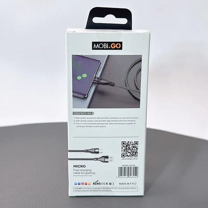 Mobigo GO102 1m USB-A to Micro cable