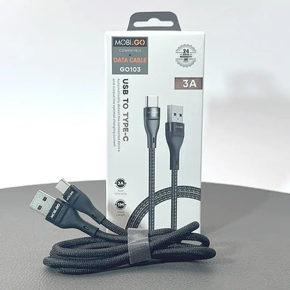 Mobigo GO103 1m USB-A to C cable