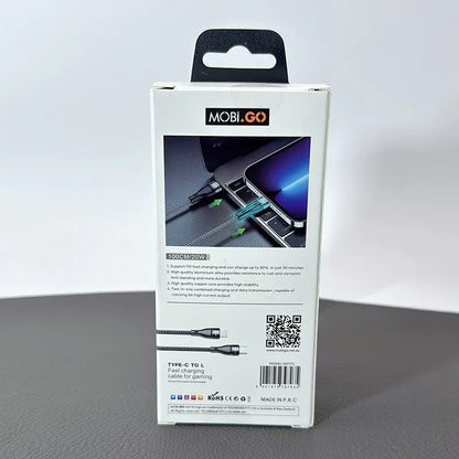 Mobigo GO1TL 1m 20W Type-C to Lightning cable