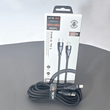 Mobigo GO2TL 2m 20W Type-C to Lightning cable