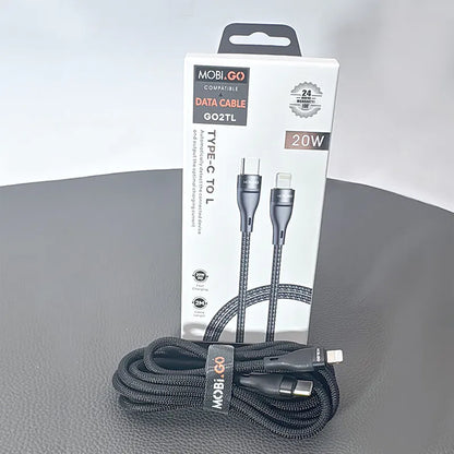 Mobigo GO2TL 2m 20W Type-C to Lightning cable