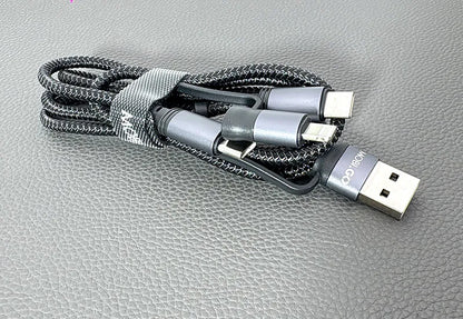 Mobigo GO3TU 1m 60W 4 in 1 Cable