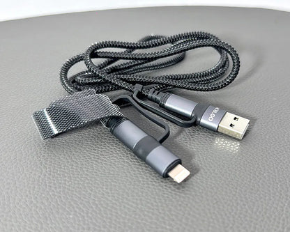 Mobigo GO3TU 1m 60W 4 in 1 Cable