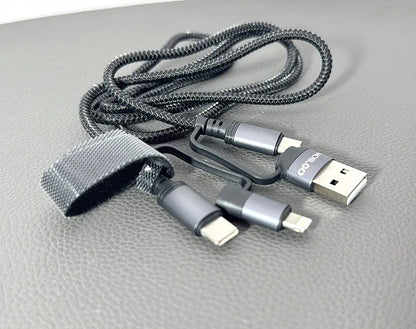 Mobigo GO3TU 1m 60W 4 in 1 Cable