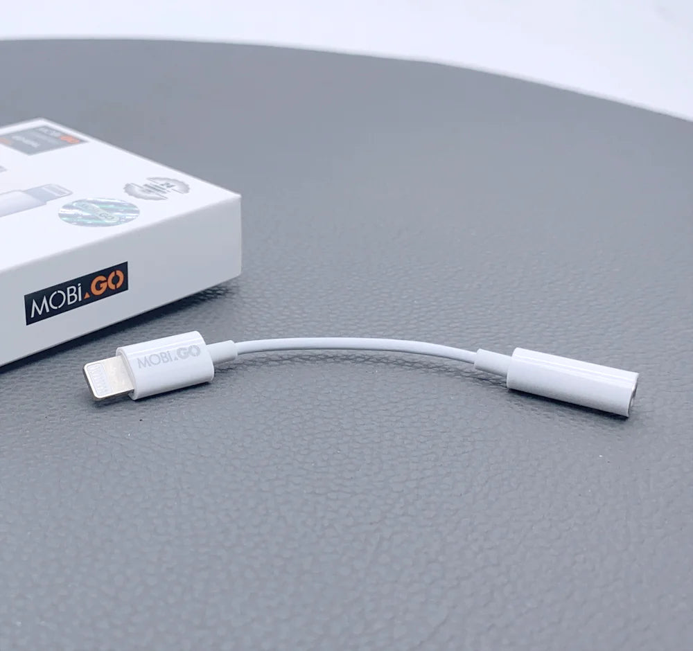 Mobigo GO62AL Lightning to 3.5mm Aux Headphone Adapter