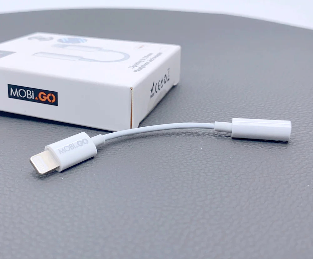 Mobigo GO62AL Lightning to 3.5mm Aux Headphone Adapter