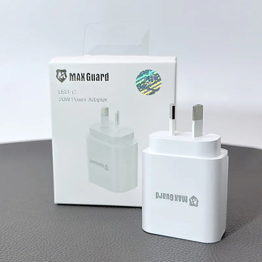 Maxguard GSW20A0938C/GS20W0338 PD 20W wall charger