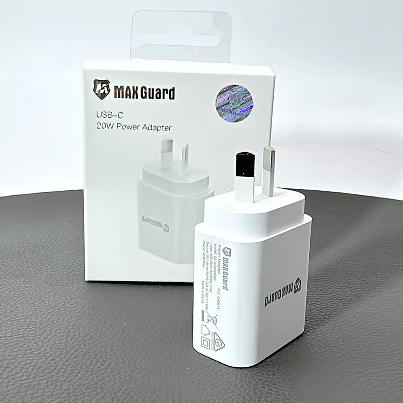 Maxguard GSW20A0938C/GS20W0338 PD 20W wall charger