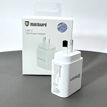Maxguard GSW20A0938C/GS20W0338 PD 20W wall charger