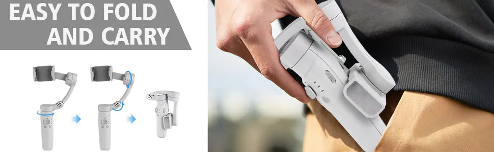 Merak One M1 3-Axis Phone Gimbal Stabilizer