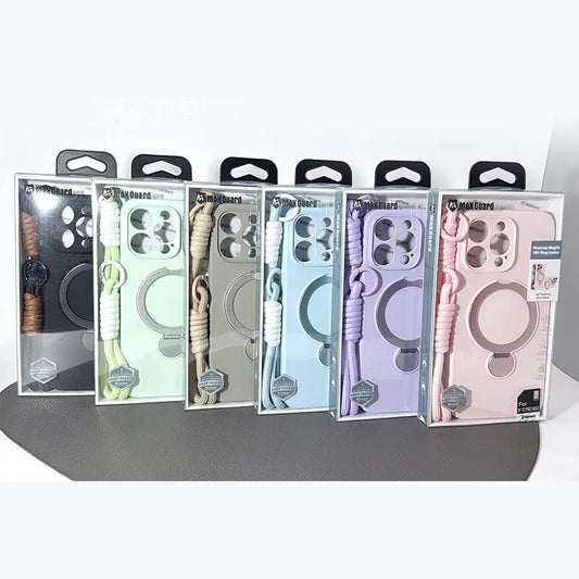 Case for iPhone 16 Plus 6.7 Gripoop MagFit 360 Ring Holder