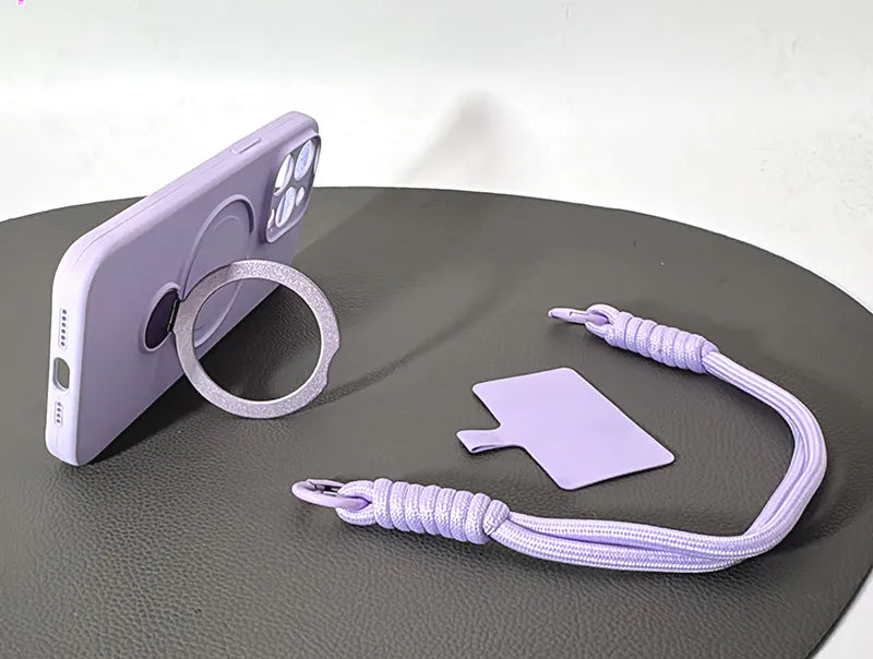 Case for iPhone 16 Plus 6.7 Gripoop MagFit 360 Ring Holder