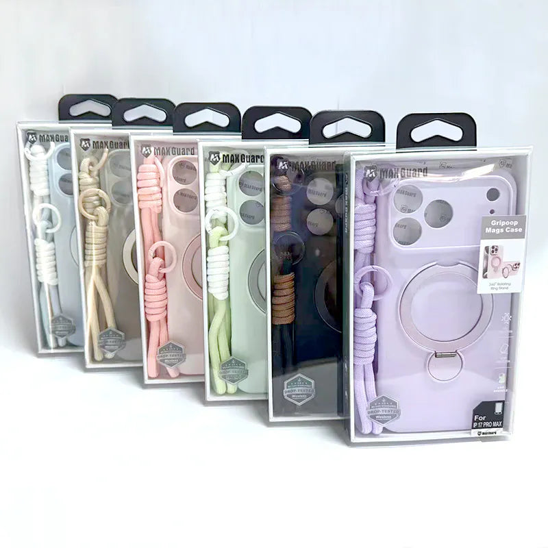 Case for iPhone 17 6.3 Gripoop MagFit 360 Ring Holder