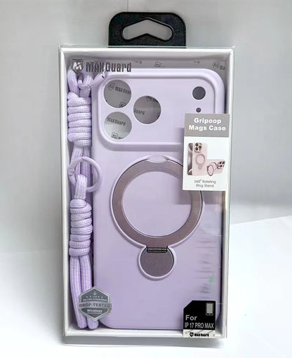 Case for iPhone 17 Air 6.6 Gripoop MagFit 360 Ring Holder