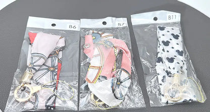 Charm lanyard for cell phone ( Silk )