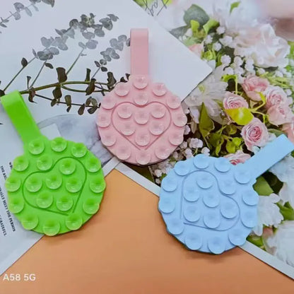 Kinglink Round-Heart Double Sided Suction Phone Holder