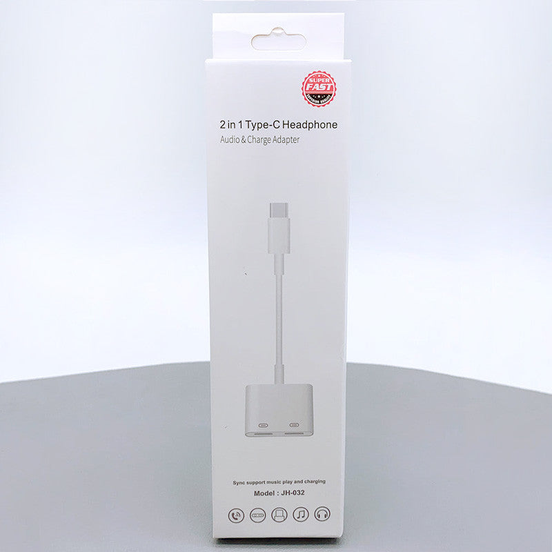2 in 1 10cm Type-C Adapter JH032