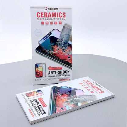 Ceramics MaxGuard full cover screen protector for iPhone