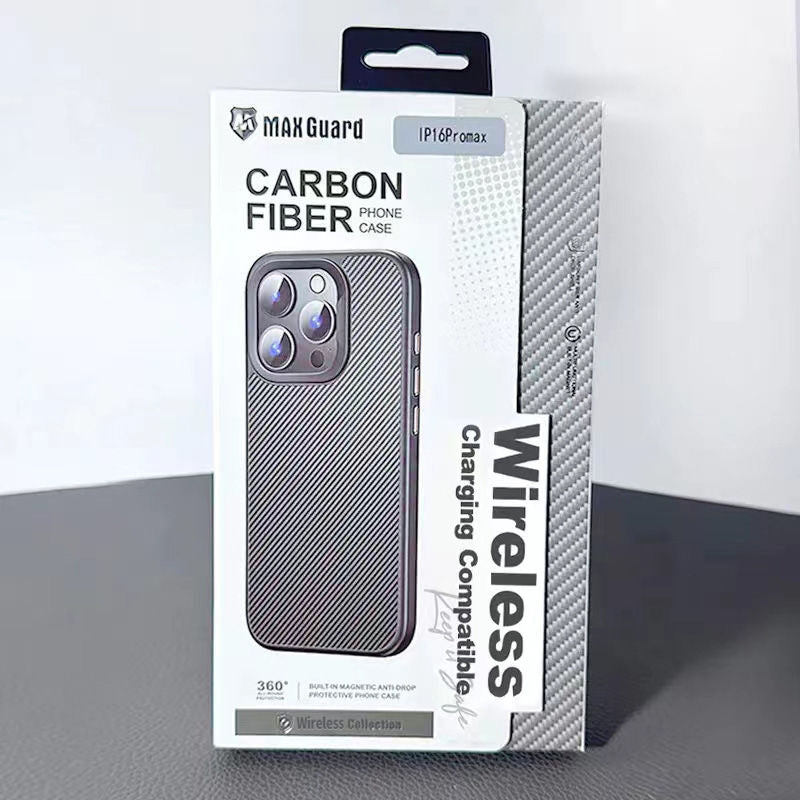 Case for Iphone 13 6.1 Maxguard Carbon Fiber MagFit (16e/14 6.1 fit)