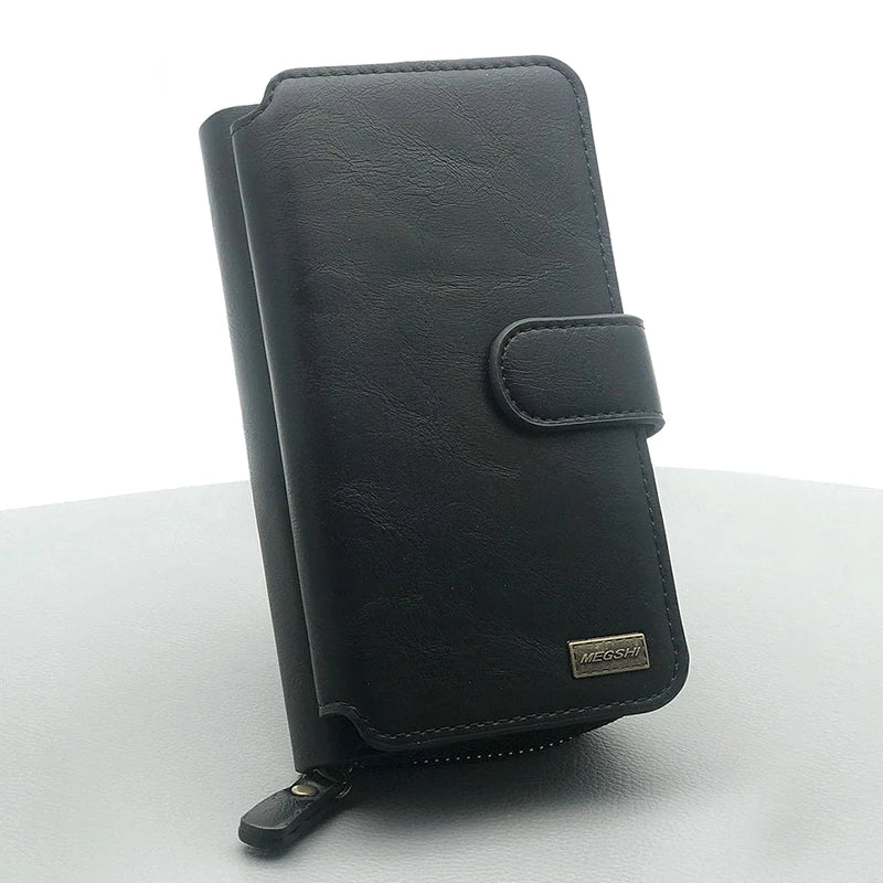 Case for Iphone 12 pro max 6.7 zip wallet