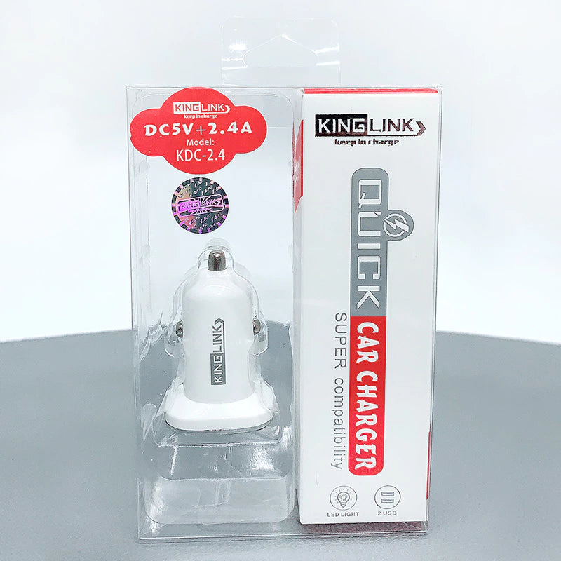 Kinglink KDC2.4 2.4A 2USB Car Charger