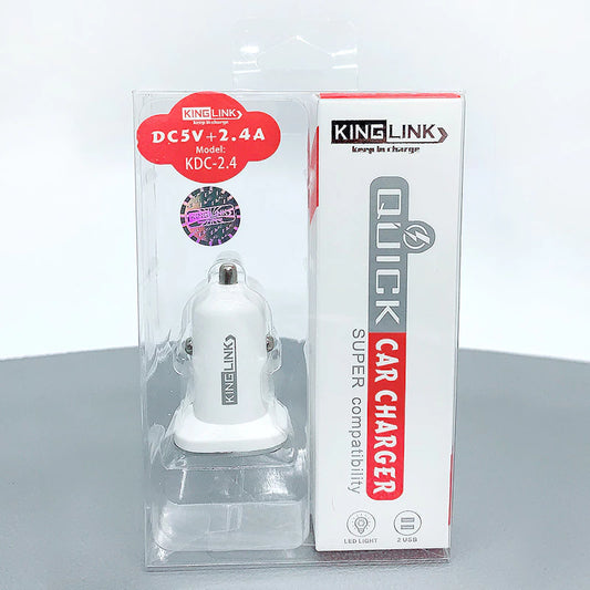 Kinglink KDC2.4 2.4A 2USB Car Charger