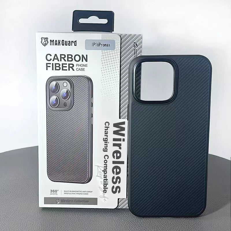 Case for Iphone 12 Pro max 6.7 Maxguard Carbon Fiber MagFit (13 Pro max fit)