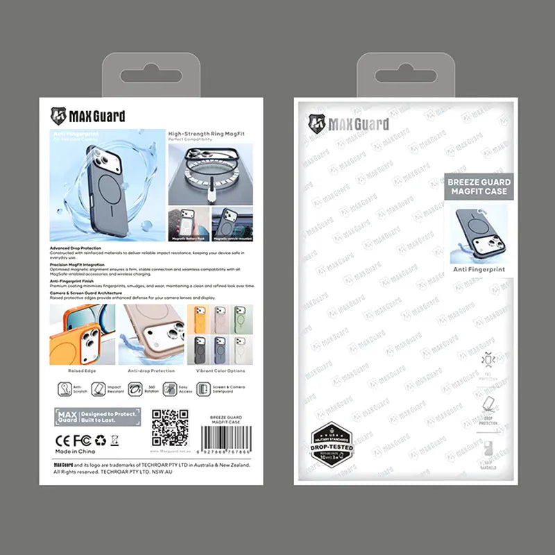 Case for iPhone 13 6.1 Breeze Guard Magfit (14 6.1 fit)