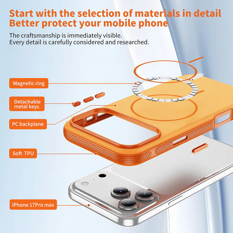 Case for iPhone 16 Plus 6.7 Breeze Guard Magfit
