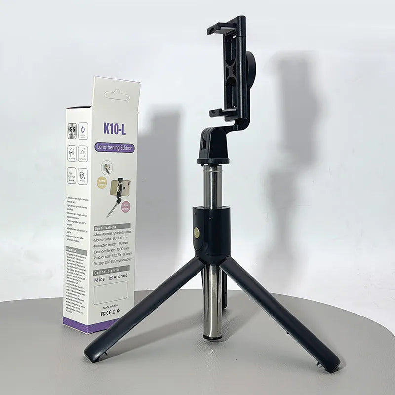 Wireless selfie stick tripod K10L