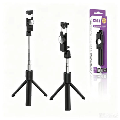 Wireless selfie stick tripod K10L