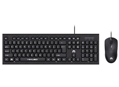 Mikuso KBC049 USB Wired Combo Keyboard and Mouse for Business